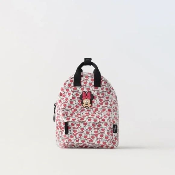 ZARA NWOT Minnie Mouse Disney backpack hearts ZARA NWT Minnie Mouse Disney backpack hearts | Mercari main image 3